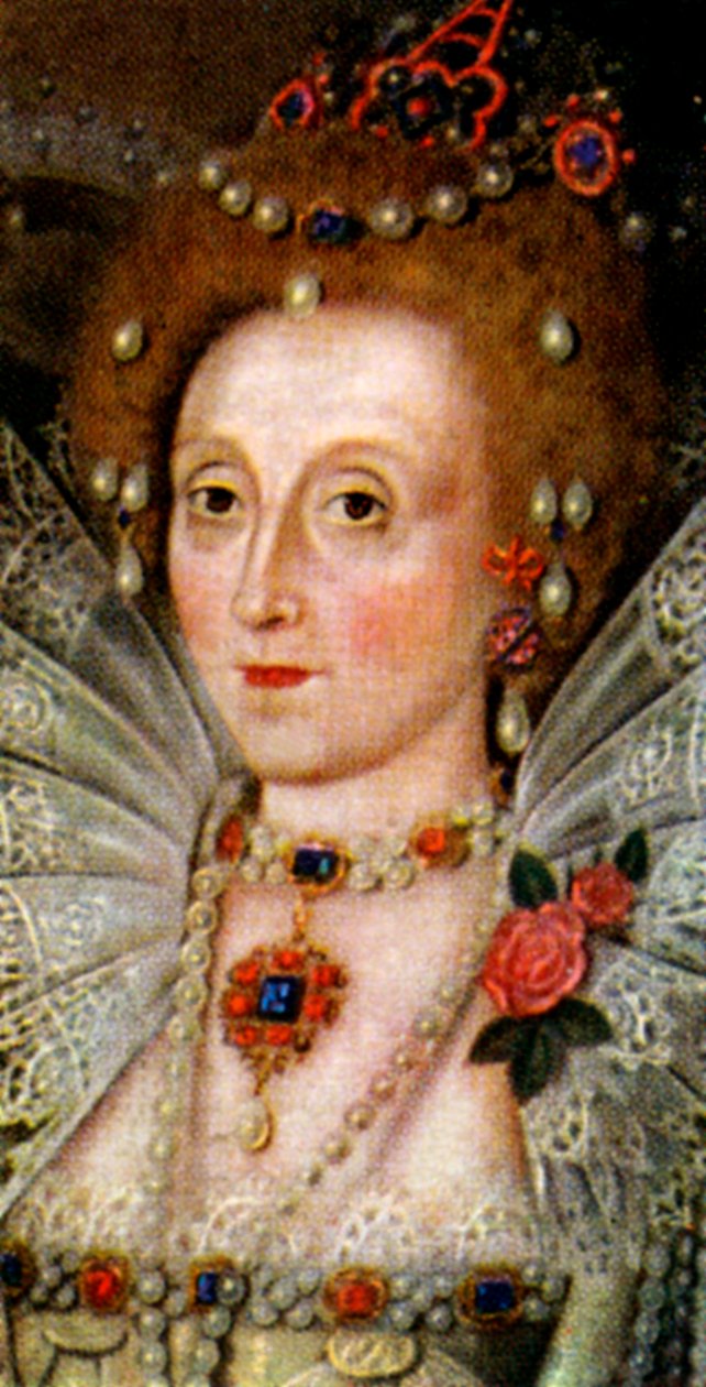 Koningin Elizabeth I door Unbekannt