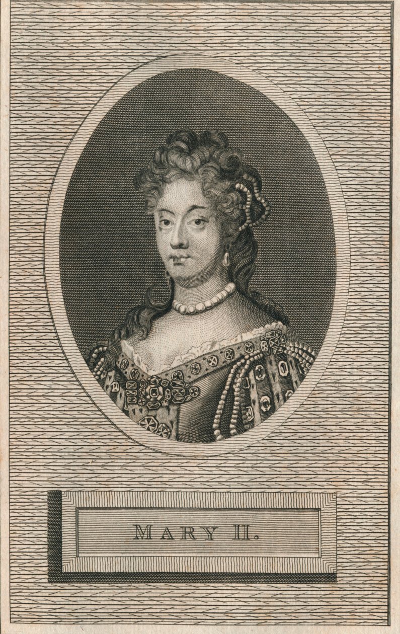 Koningin Mary II, 1793 door Unbekannt