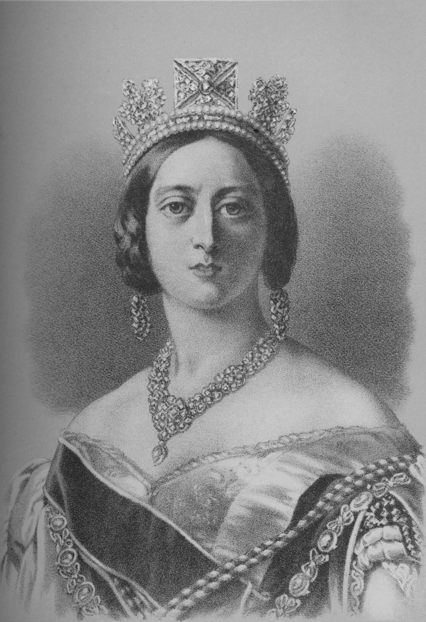 Koningin Victoria, 1843 1936 door Unbekannt