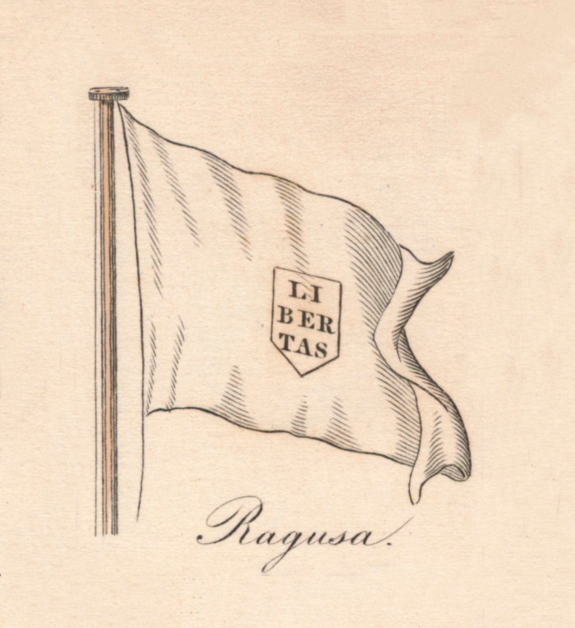 Ragusa, 1838 door Unbekannt
