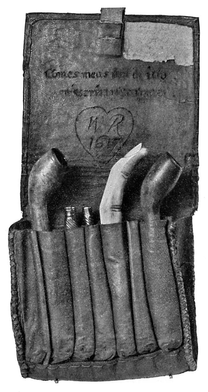Raleighs pijpen, ca. 1920 door Unbekannt