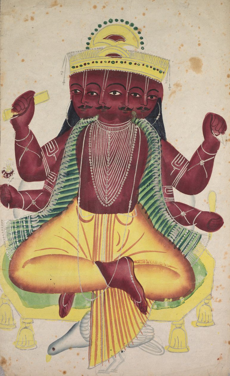 Ravana, 1800s door Unbekannt