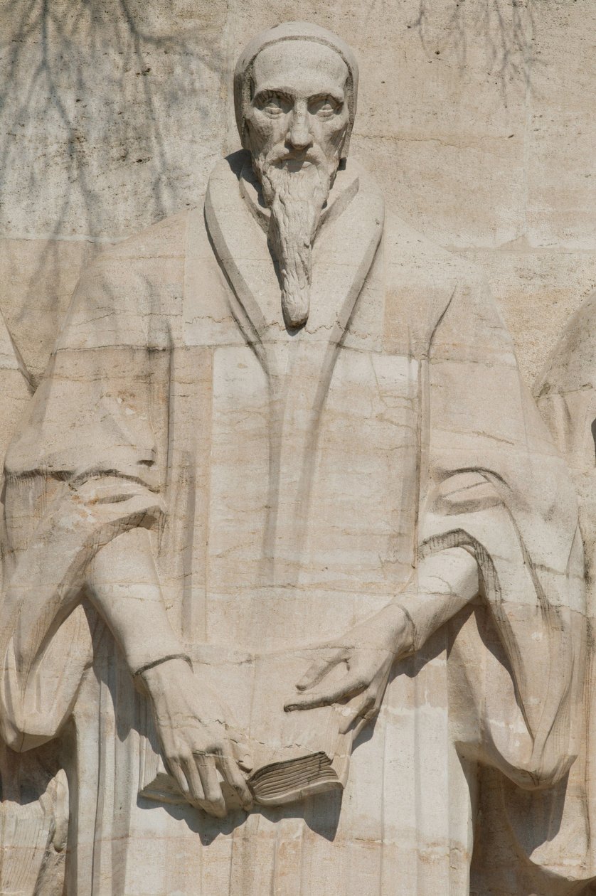 Reformatie Monument in Genève, Johannes Calvijn, Genève, Zwitserland door Unbekannt