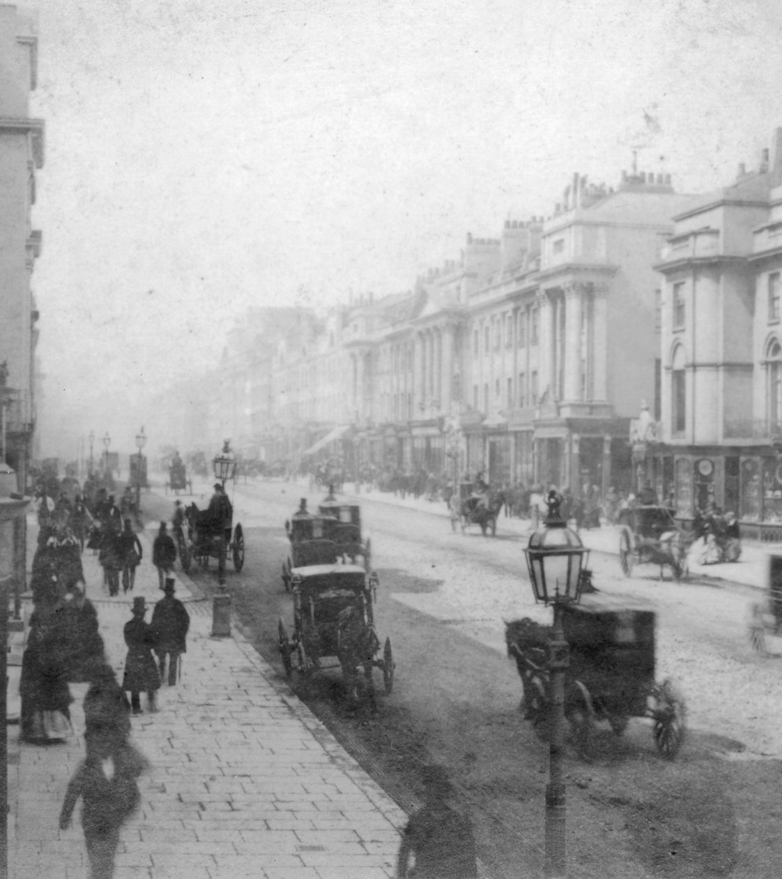 Regent Street, Londen, 1892 door Unbekannt