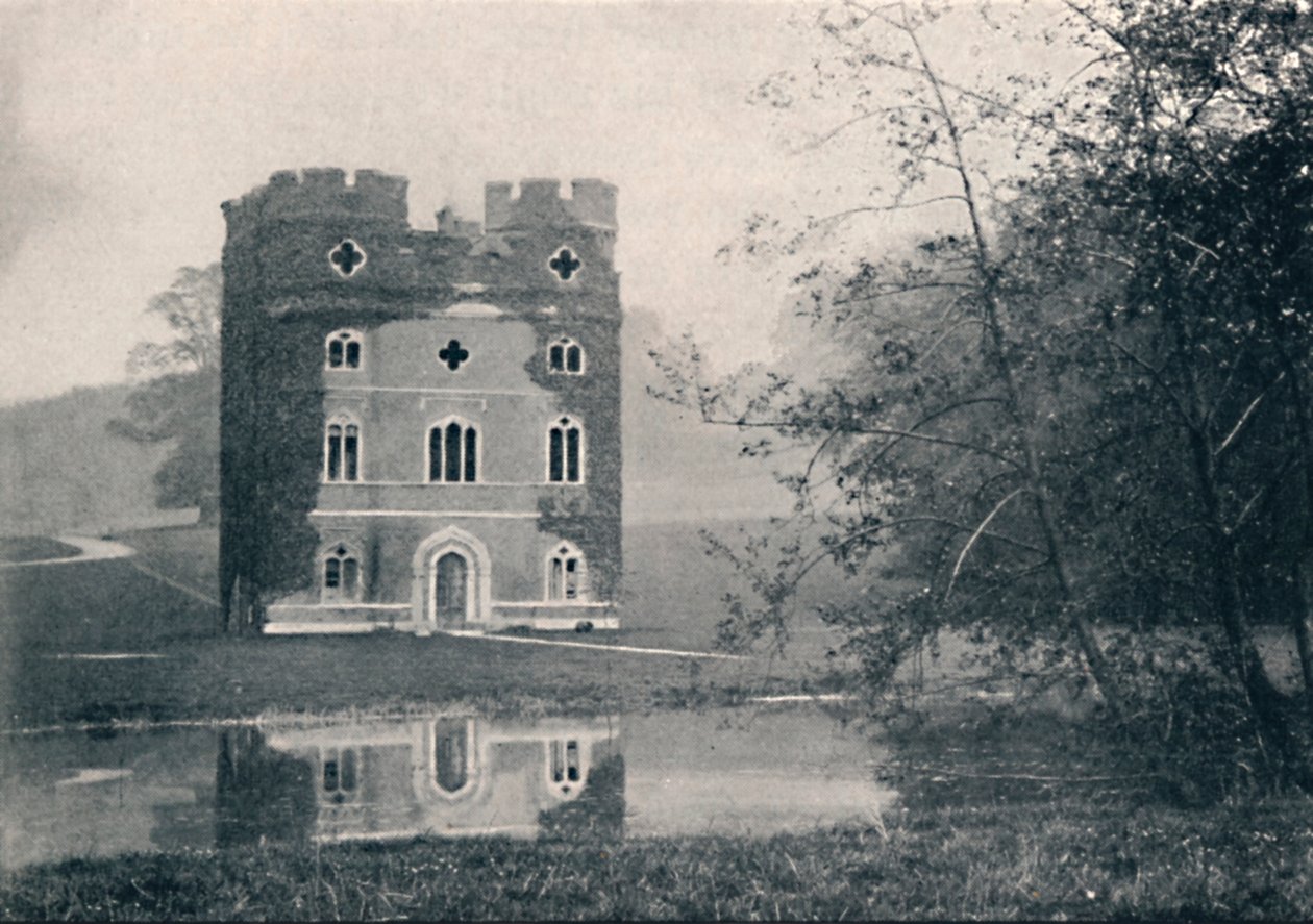Restanten van Wolseys paleis, Esher, 1903 door Unbekannt