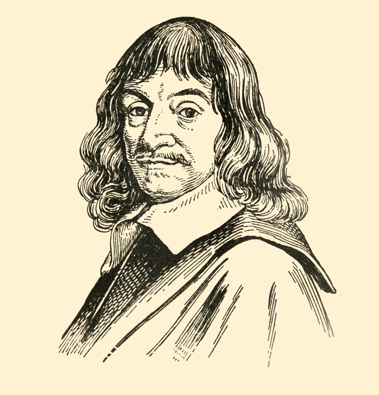 Rene Descartes door Unbekannt