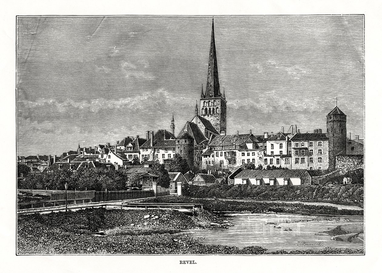 Revel, Estland, 1879 door Unbekannt