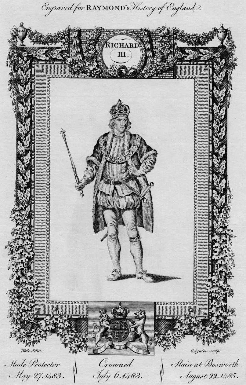 Richard III, ca. 1787 door Unbekannt
