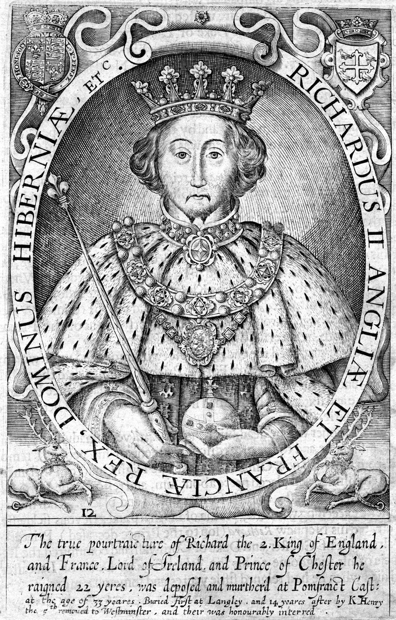 Richard II, Koning van Engeland door Unbekannt