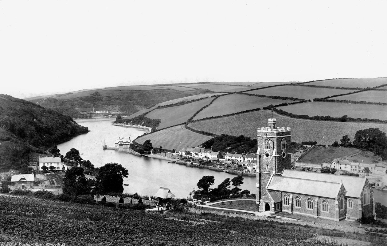 Rivier Yealme, Noss Kerk, c1882 door Unbekannt