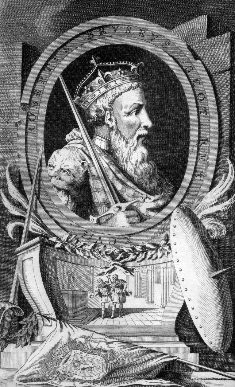 Robert the Bruce, Koning van Schotland, 1749 door Unbekannt