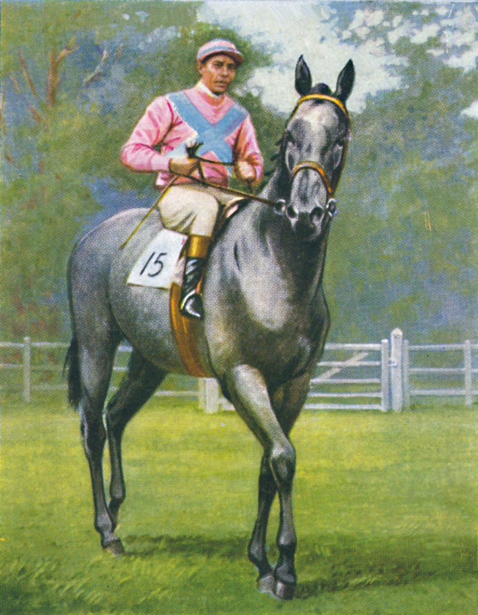 Rogerstone Castle, Jockey: E. C. Elliott, 1939 door Unbekannt