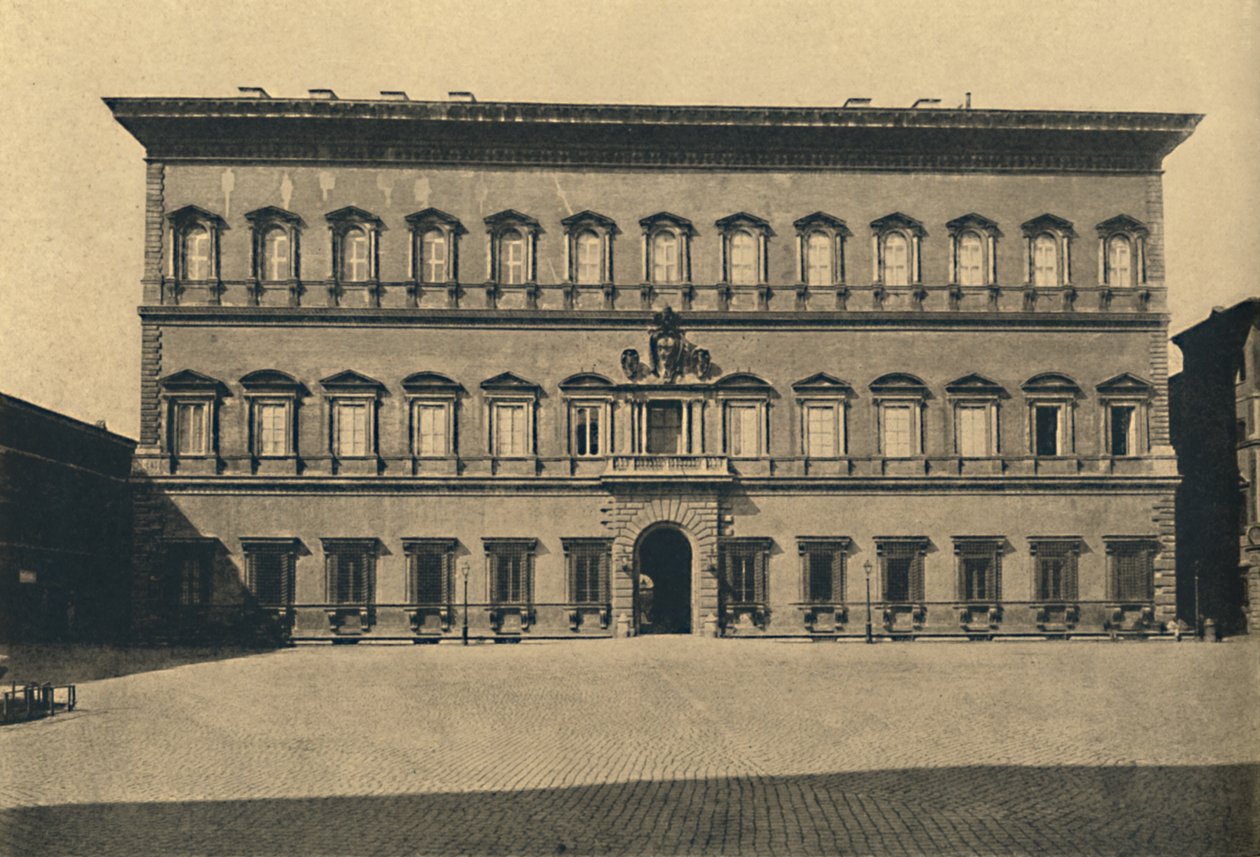 Rome - Farnese Paleis, 1910 door Unbekannt