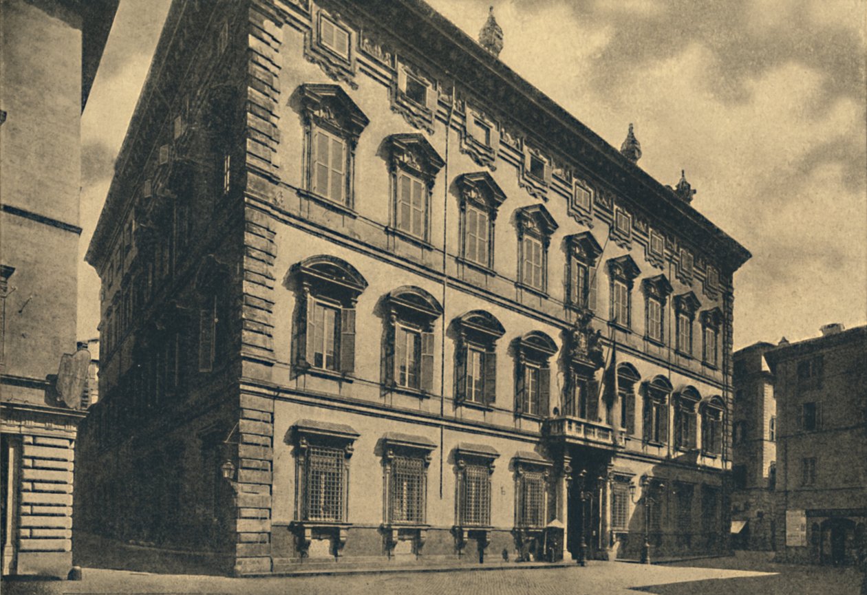 Rome - Paleis van de Senaat, 1910 door Unbekannt