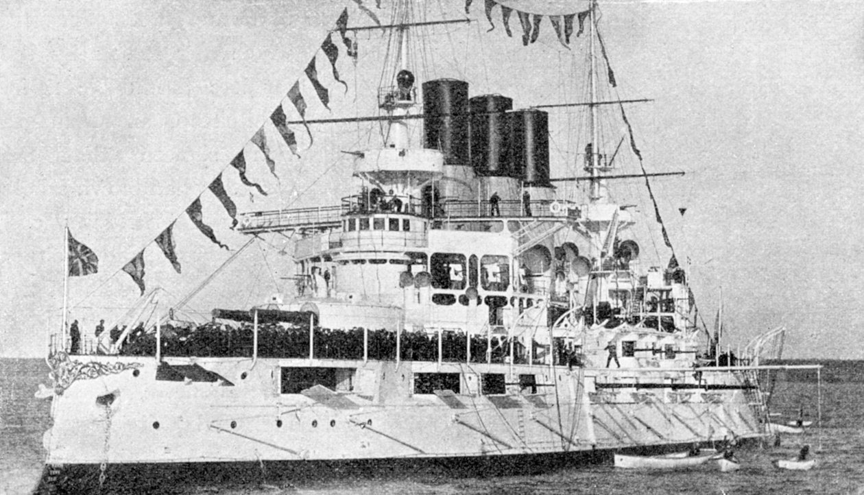 Russisch slagschip Retvisan, Russisch-Japanse Oorlog door Unbekannt