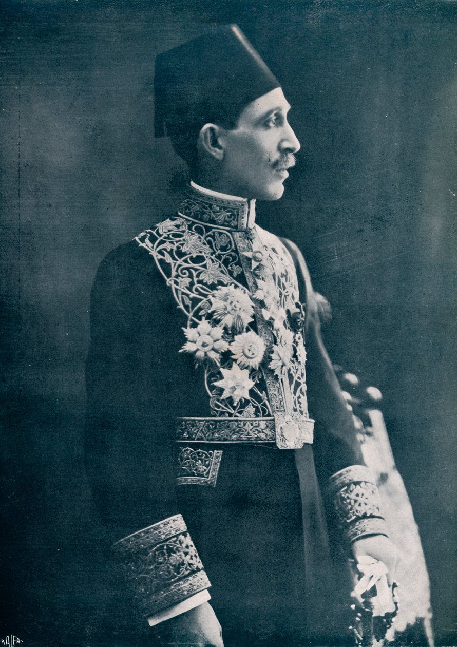 Sadek Wahba Pasha, Egyptische diplomaat, ca. 1933 door Unbekannt