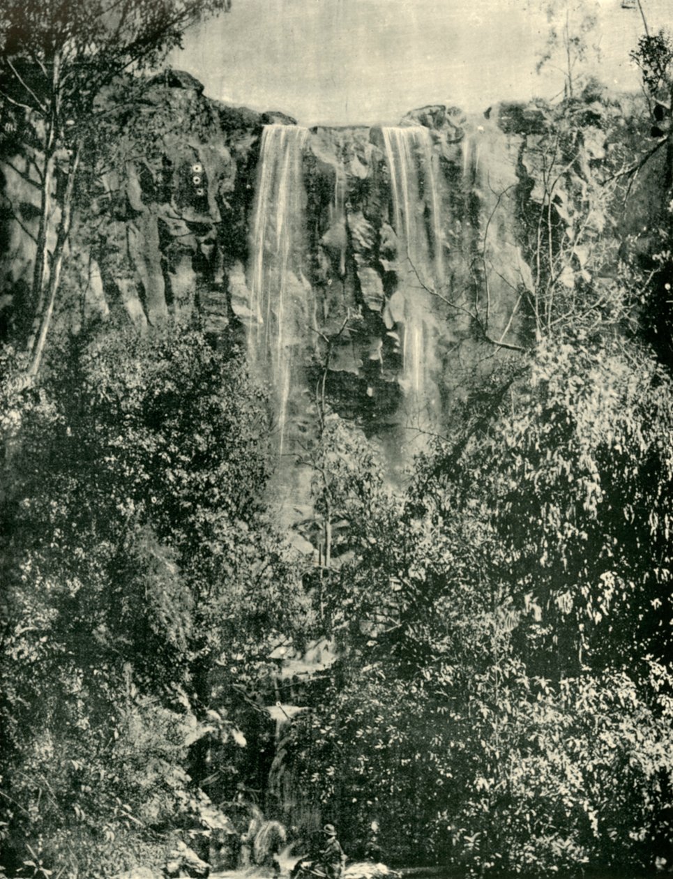 Sailors Creek Falls, Daylesford, 1901 door Unbekannt
