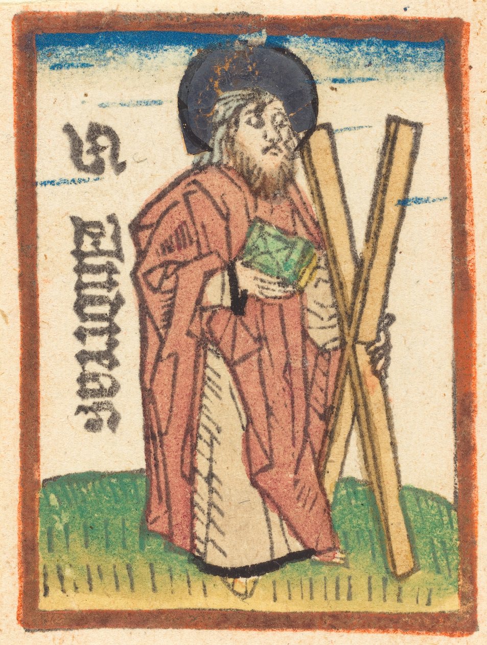 Sint Andreas door Unbekannt