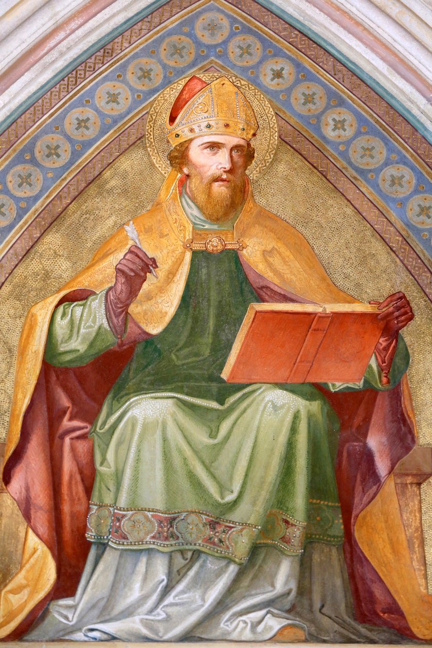 Sint Augustinus - Abdij van Klosterneuburg, Wenen, Oostenrijk door Unbekannt