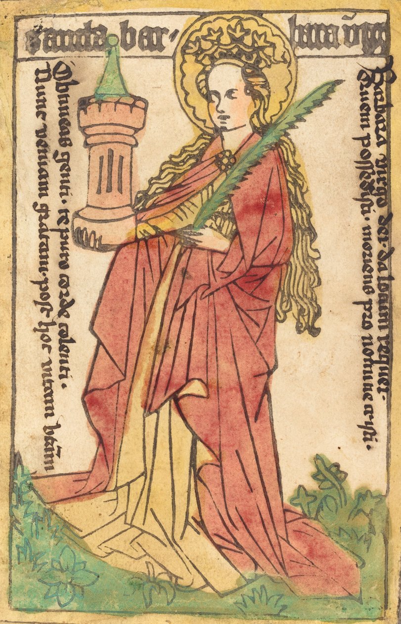 Sint Barbara, 1440-1460 door Unbekannt