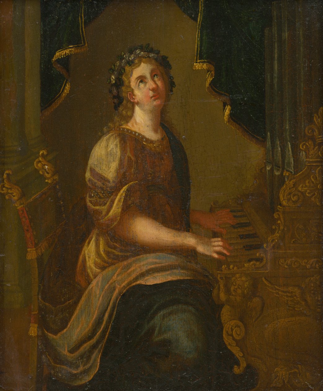 Sint Cecilia door Unbekannt