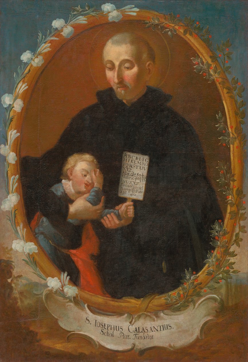 Sint Jozef Calasanz door Unbekannt
