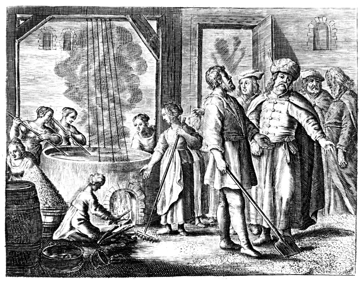 Zoutwerken, Amsterdam, 1660 door Unbekannt
