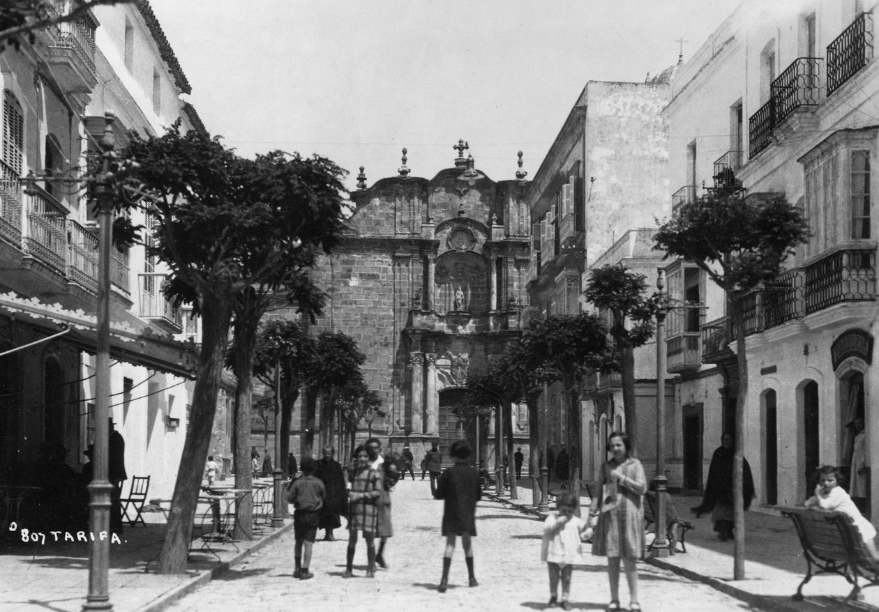 San Mateo Kerk, Tarifa, Andalusië, Spanje door Unbekannt