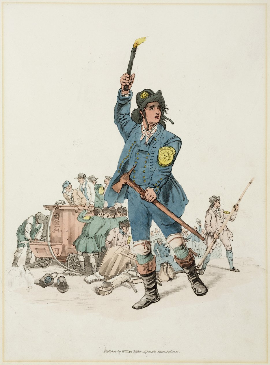 Brandweerman van de compagnie 