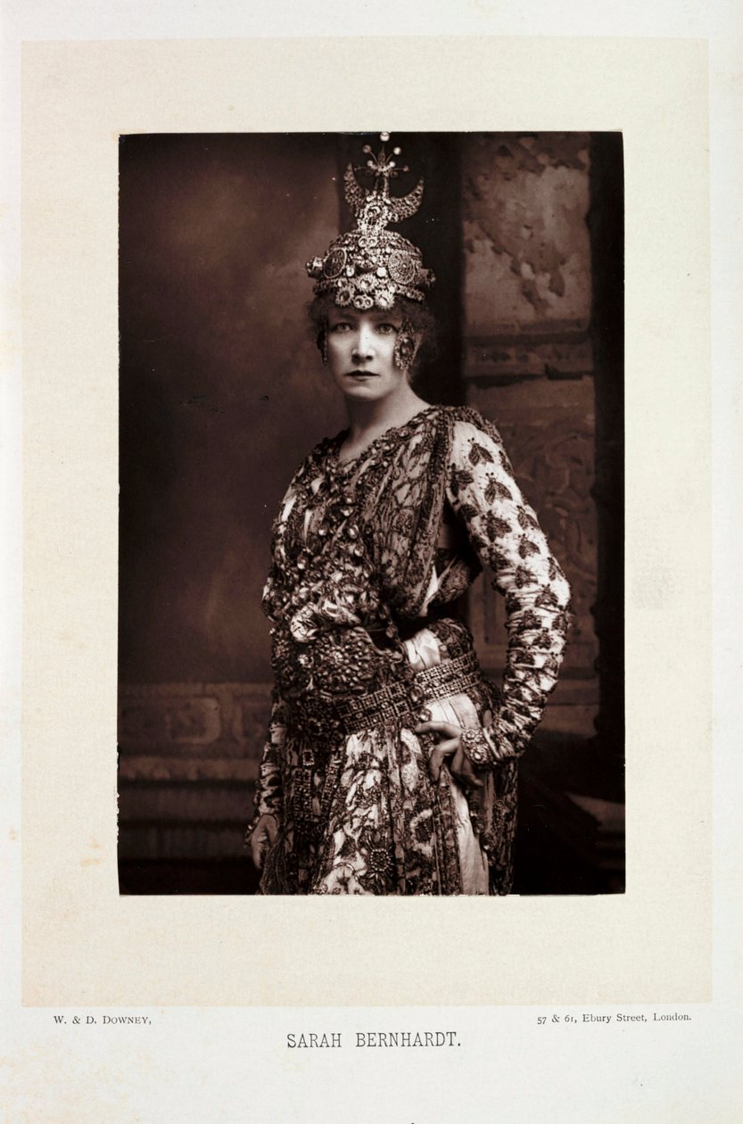 Sarah Bernhardt door Unbekannt