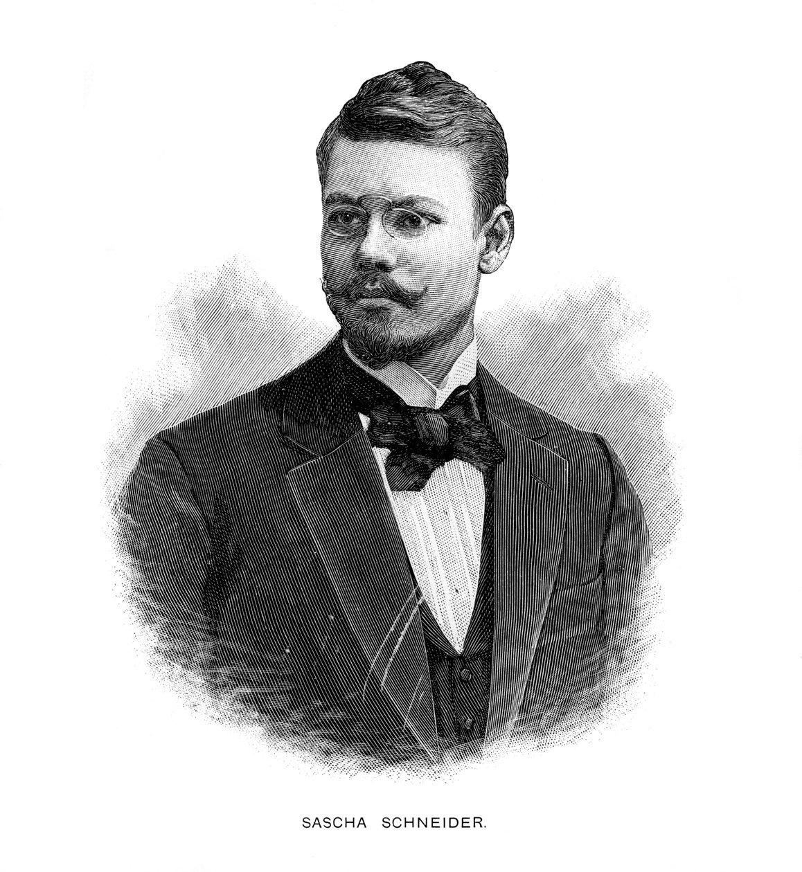 Sascha Schneider, Duitse schilder en graficus, 1899 door Unbekannt