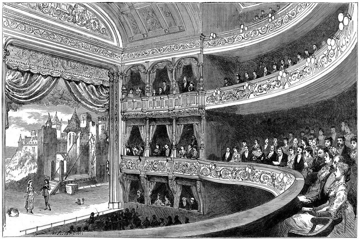Savoy Theater, Londen, 1881 door Unbekannt