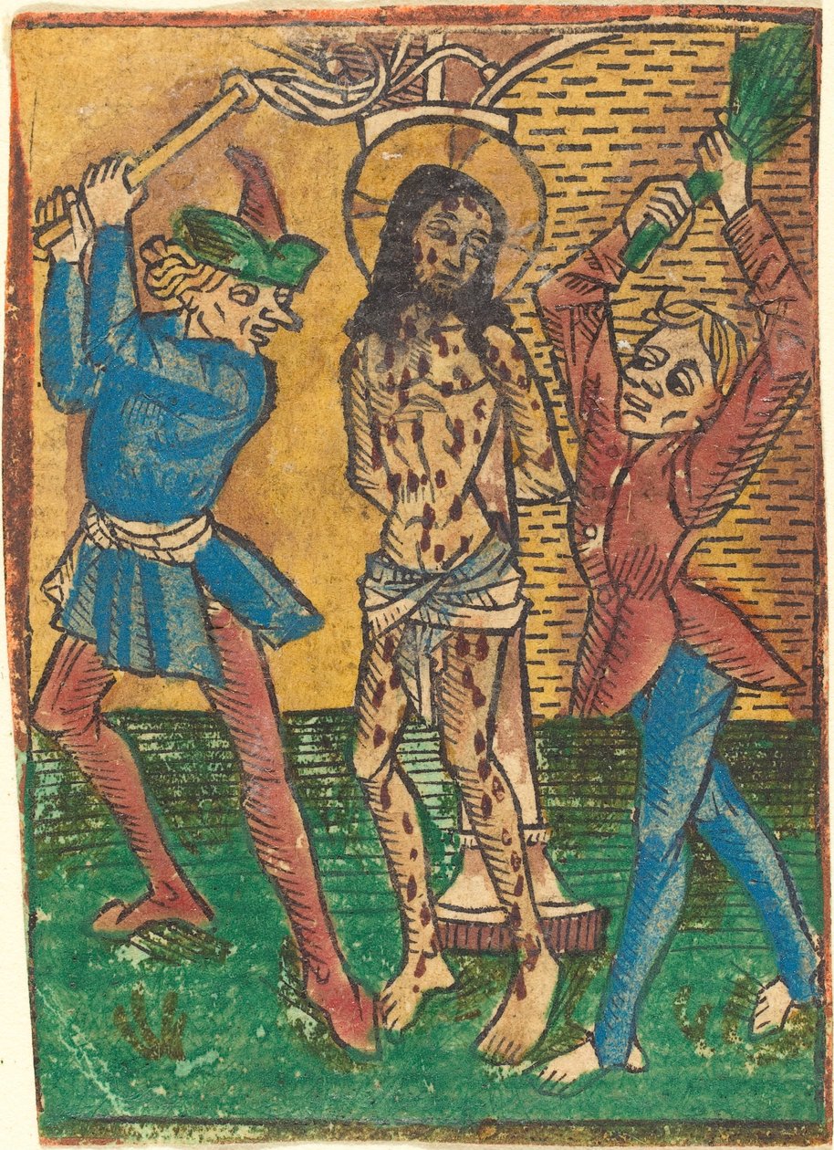 Geseling van Christus door Unbekannt
