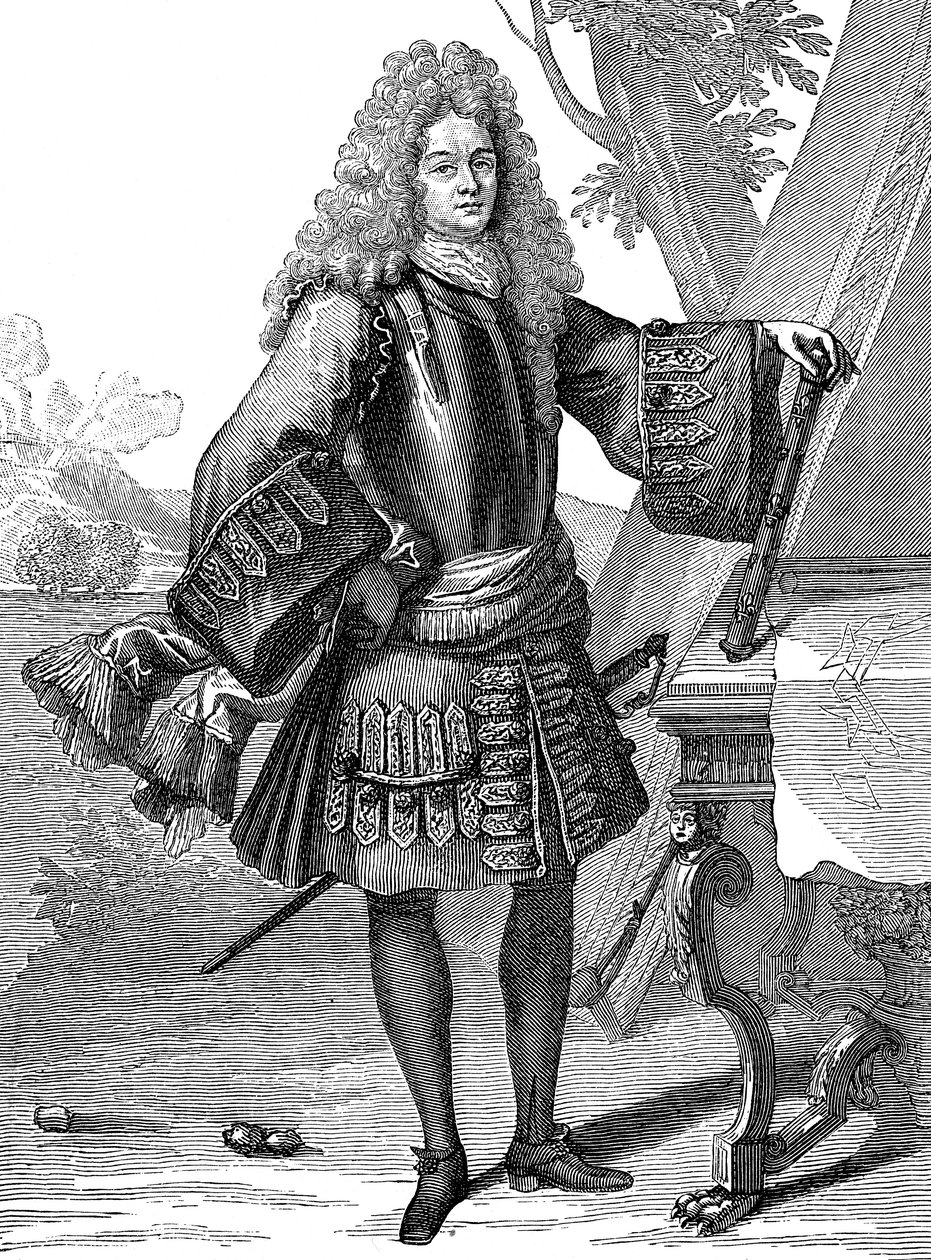 Sébastien Vauban, Franse militaire ingenieur, ca. 1680 door Unbekannt