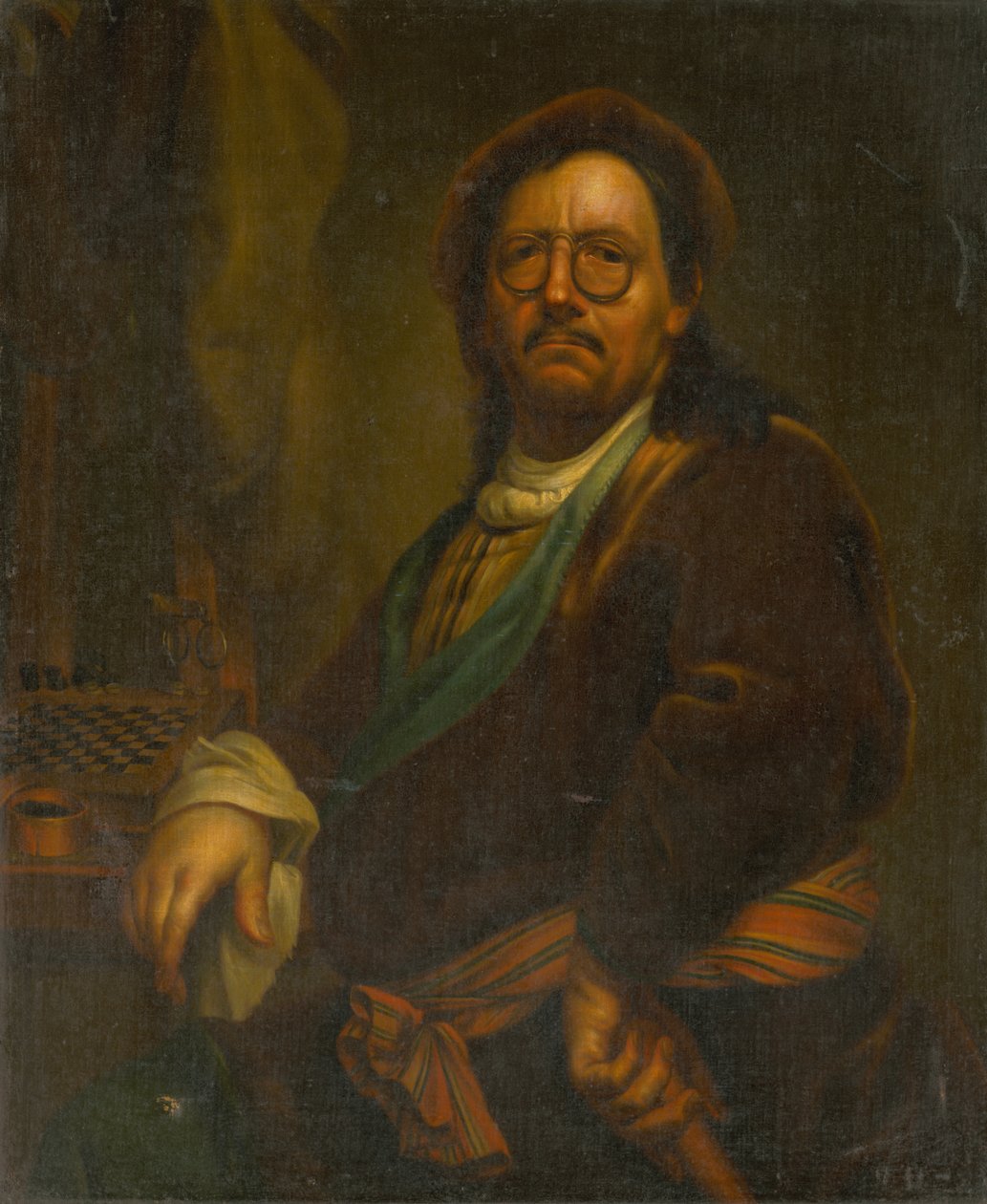 Zelfportret (kopie door J. Kupecký) door Unbekannt