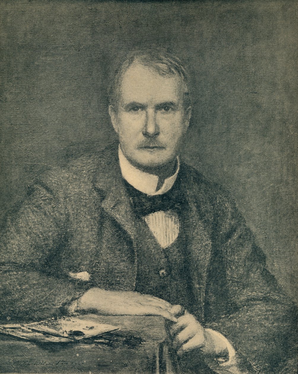 Zelfportret, 1920, 1935 door Unbekannt