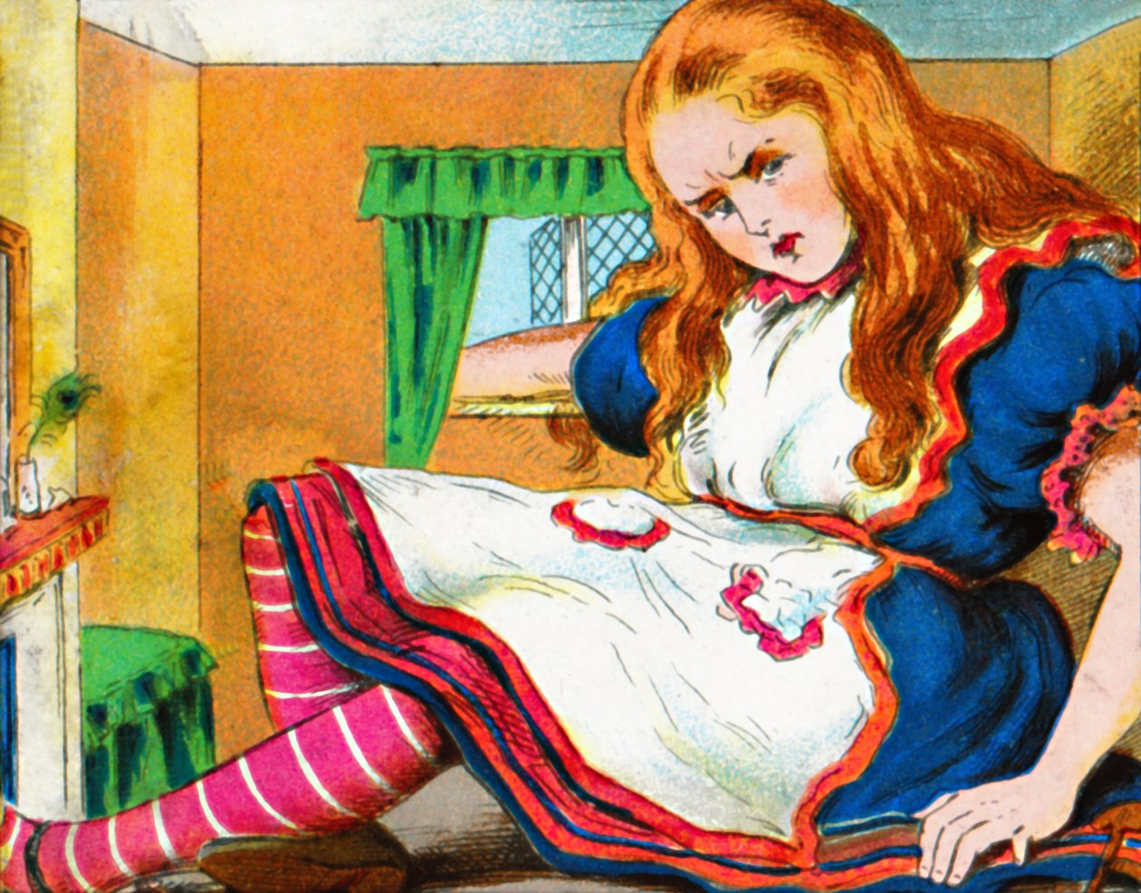 Ze groeide en groeide, ca. 1900 door Unbekannt