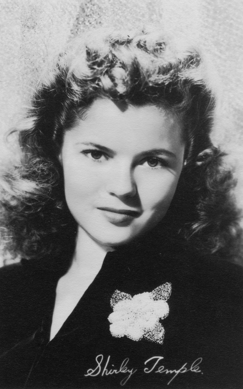 Shirley Temple geb. 1928, Amerikaanse actrice, ca. 1940s door Unbekannt