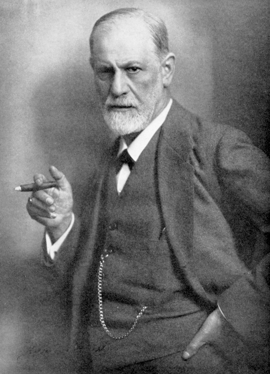 Sigmund Freud 1856-1939, Oostenrijkse neuroloog door Unbekannt