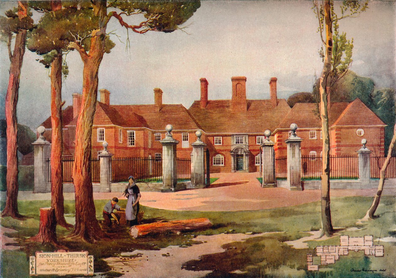 Sion Hill, Thirsk, Yorkshire, ca. 1913 door Unbekannt