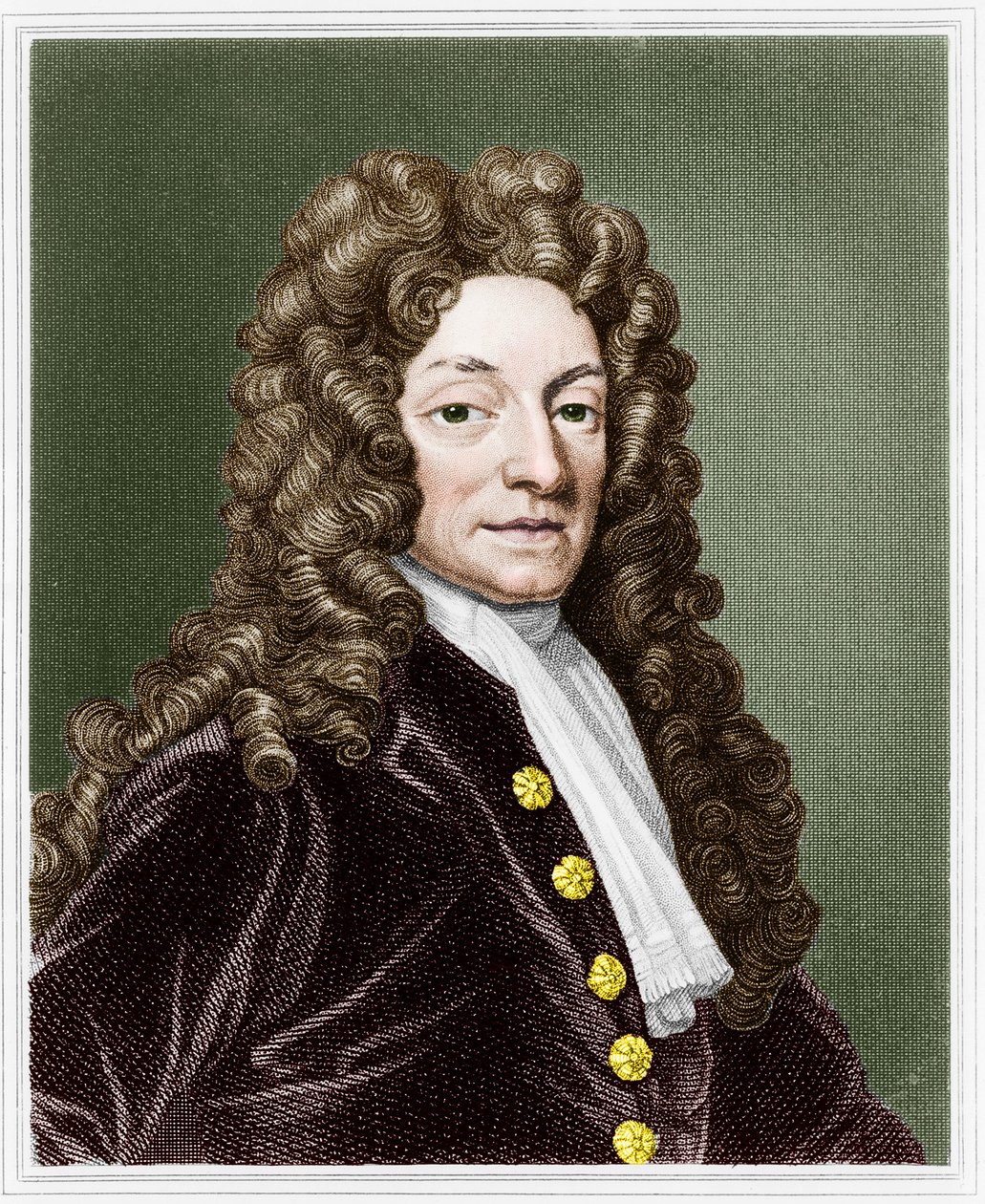 Sir Christopher Wren, Engelse architect, ca. 1680 door Unbekannt