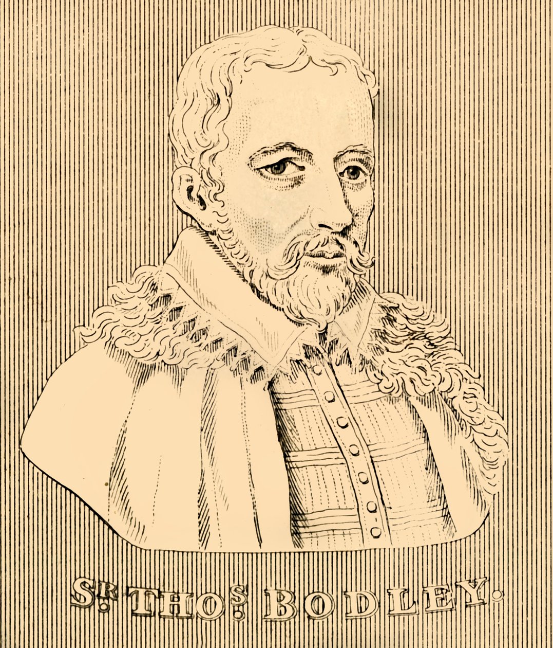 Sir Thomas Bodley, 1545-1613 door Unbekannt