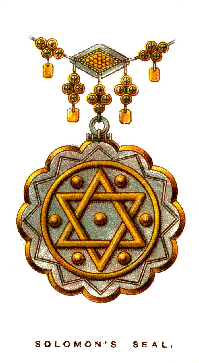 Zegel van Salomo, 1923 door Unbekannt