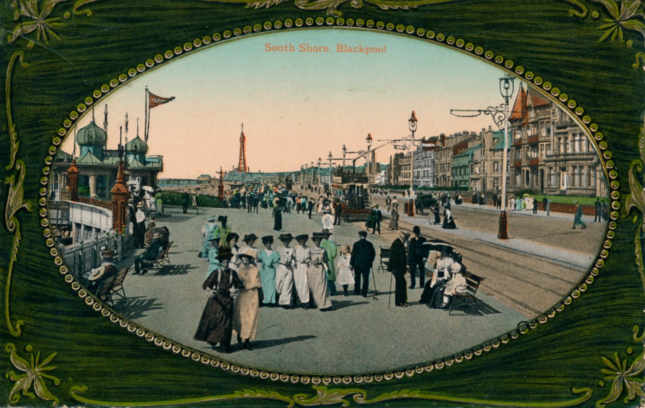 Zuidkust, Blackpool, ca. 1905 door Unbekannt