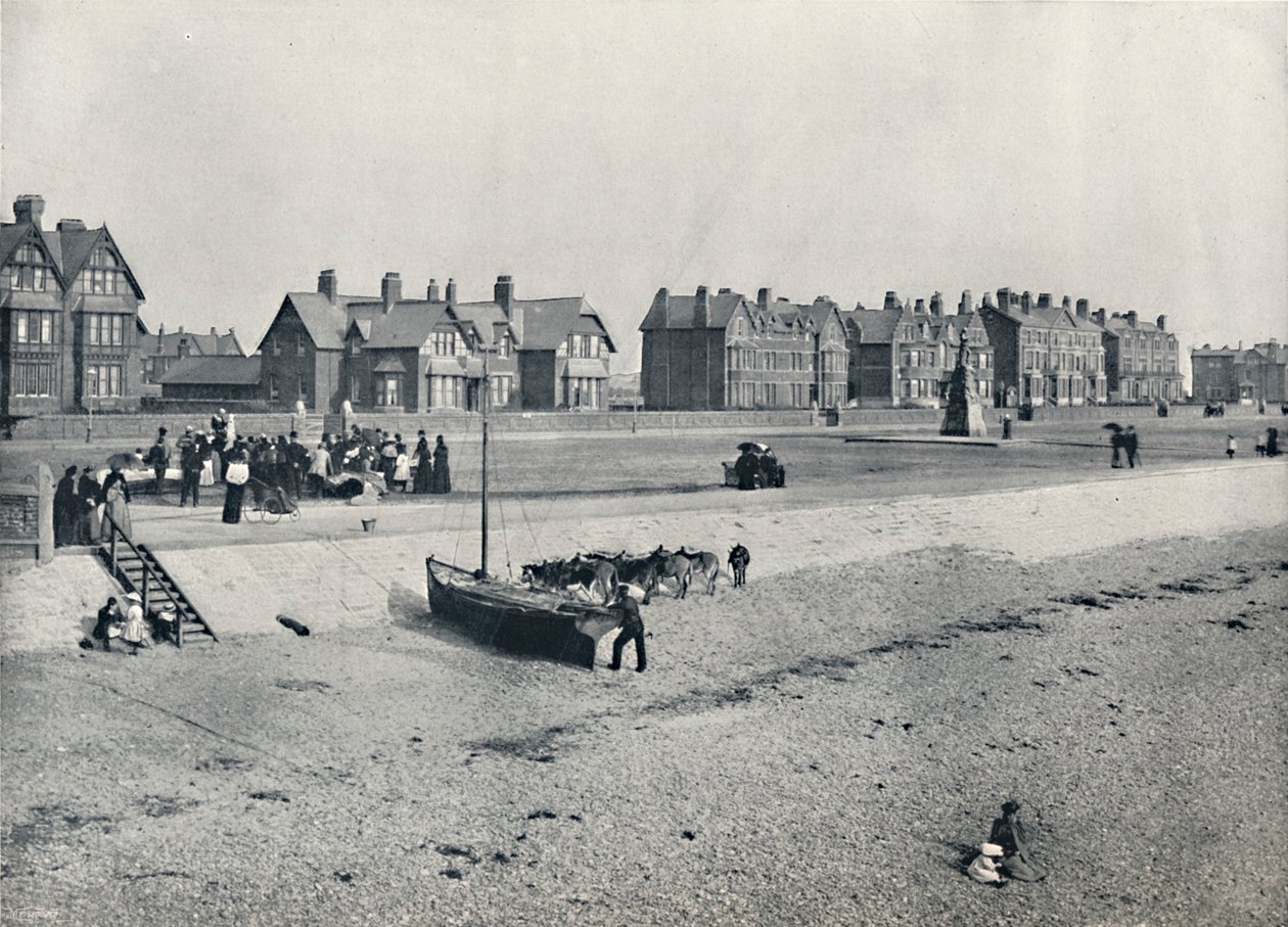 St. Annes-On-Sea - De Zuidelijke Promenade, 1895 door Unbekannt