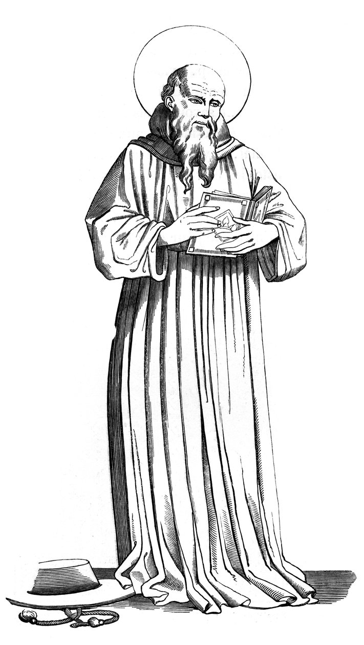 St. Bonaventura, 1221-1274, 15e eeuw door Unbekannt