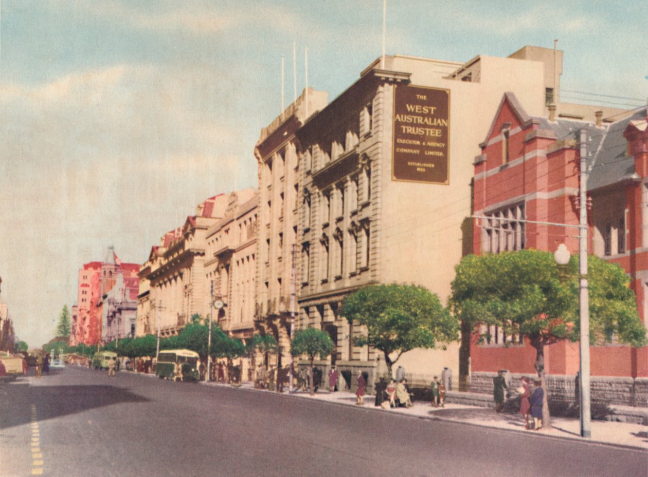 St. Georges Terrace, ca. 1947 door Unbekannt