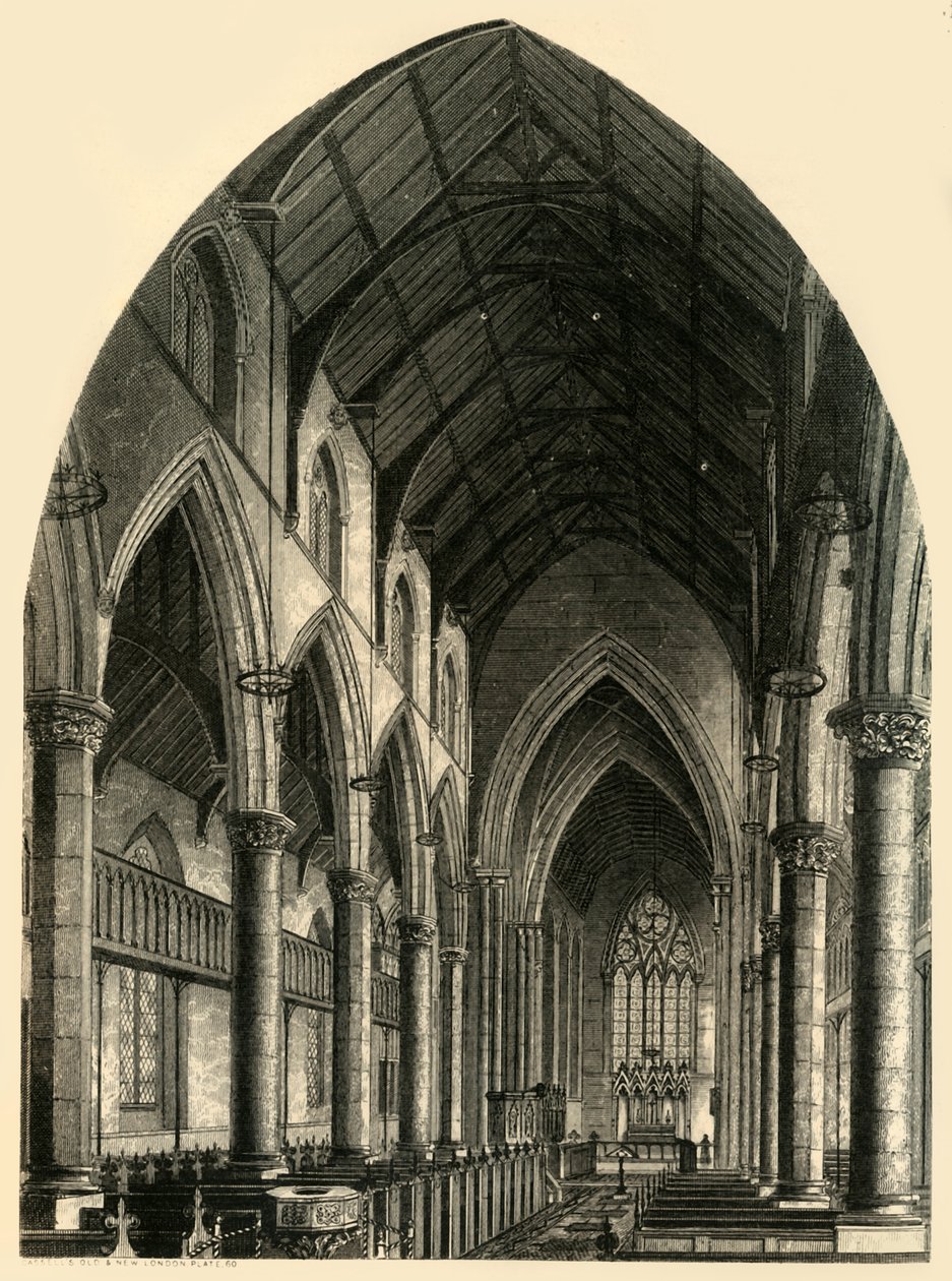 St. Giles Kerk, Camberwell, c1878 door Unbekannt