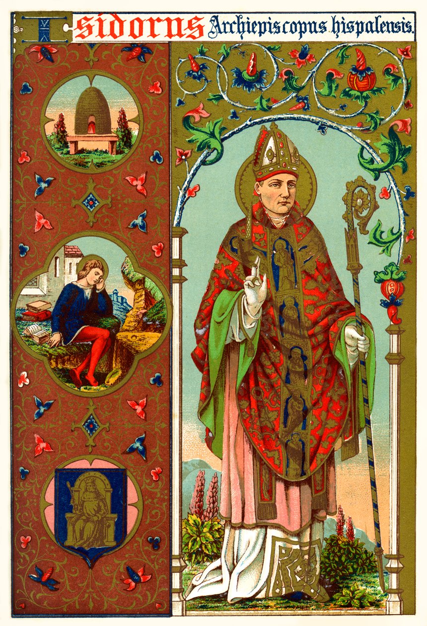 Sint Isidorus door Unbekannt