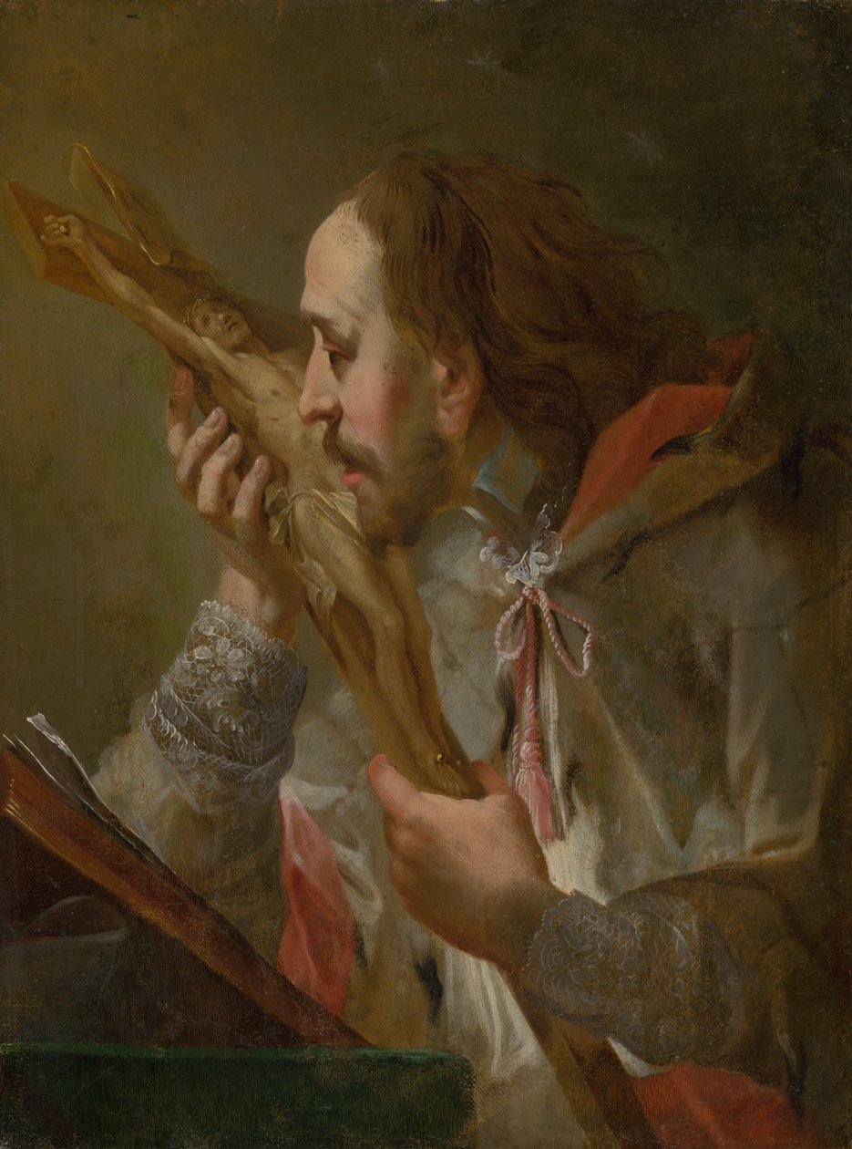 Sint Jan van Nepomuk. Stille getuige door Unbekannt